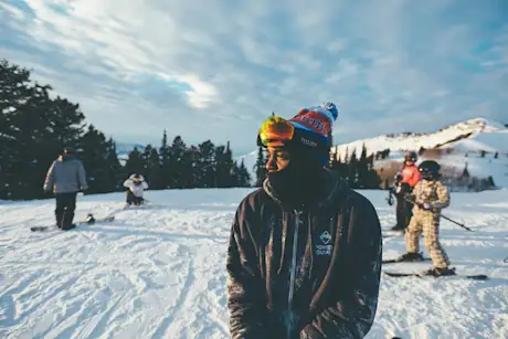 Kendrick Lamar at Powder Mountain in 2016 