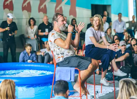 Wim Hof at Summit LA17