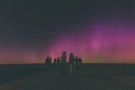 Spectacular view of the Aurora 